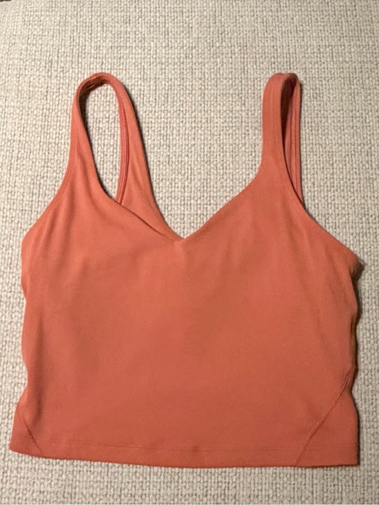 lululemon athletica Tops - lululemon athletica Coral Crop Tank Top 6